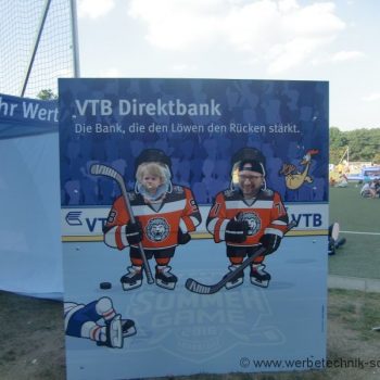 Display Fotowand VTB Direktbank Hanau